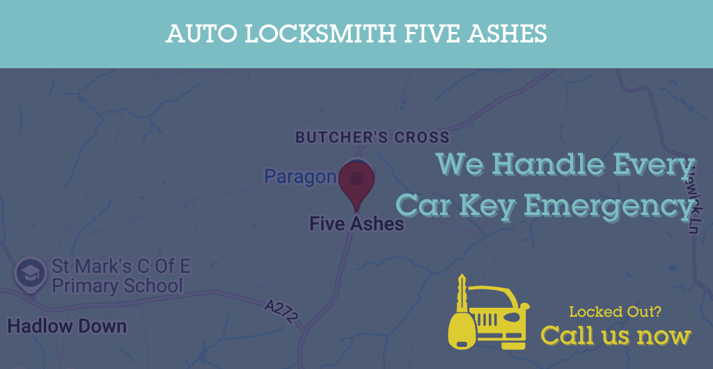 Auto Locksmith Services in Five Ashes - TN postcode