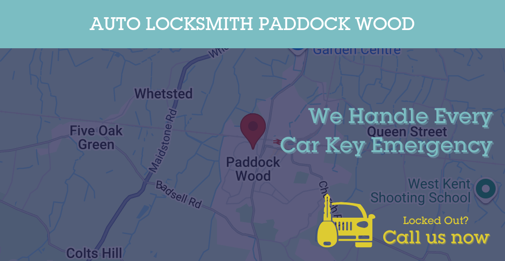 Auto Locksmith Services in Paddock Wood - TN postcode