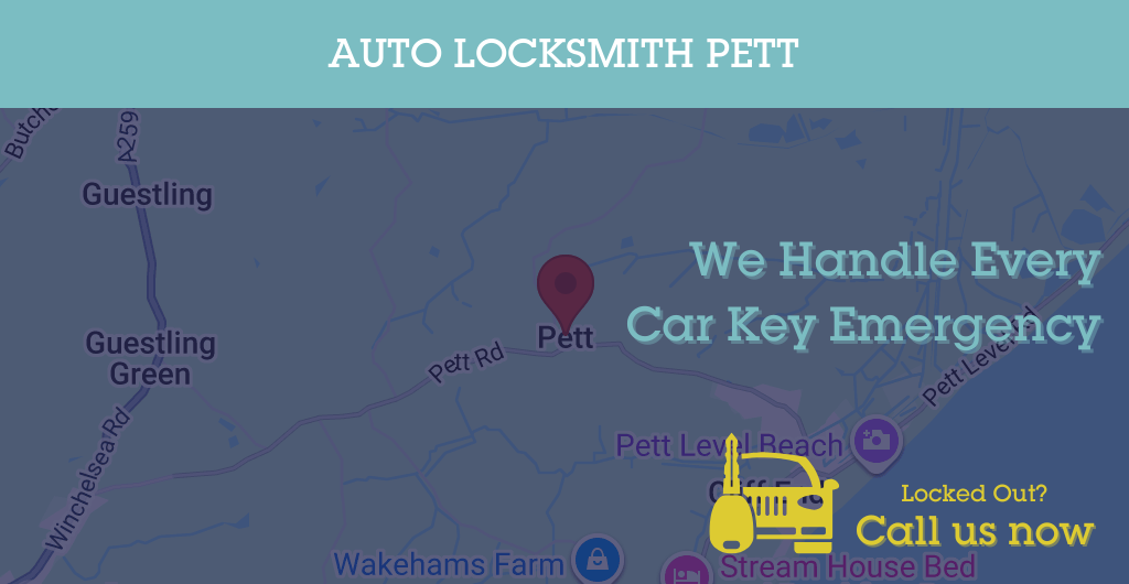 Auto Locksmith Services in Pett - TN postcode