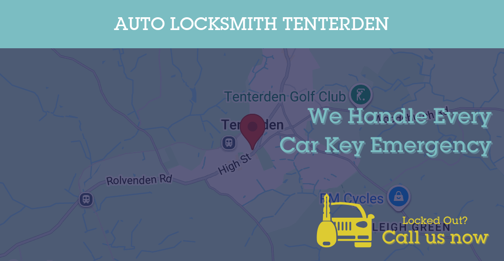 Auto Locksmith Services in Tenterden - TN postcode