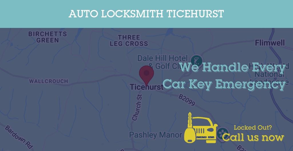 Auto Locksmith Services in Ticehurst - TN postcode
